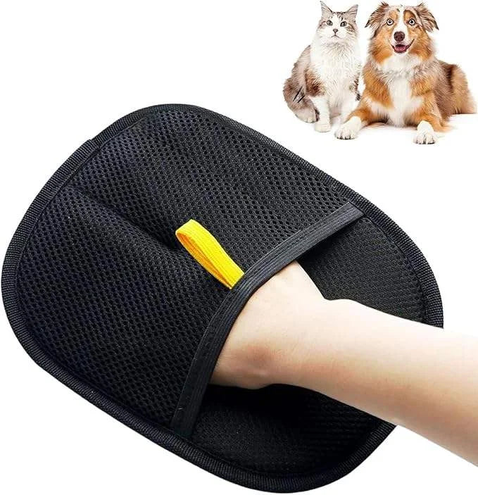 Pet Hair Removal Glove - Pack Of 2 - Reusable Pets Hairs Remover Electrostatic Gloves, for Clothing/Couch/Furniture